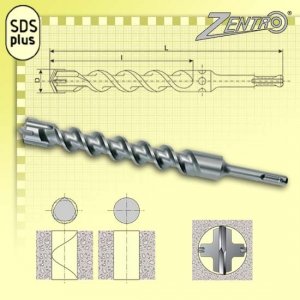 Wiertło widiowe SDS+ 16x450 ZENTRO