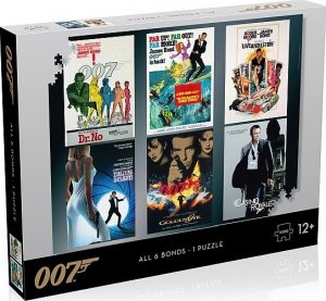 James Bond 007. Puzzle 1000 elementów 