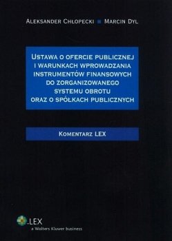 Ustawa o ofercie publicznej i warunkach wprowadzania instrumentów finansowych do zorganizowanego systemu obrotu oraz o spółkach publicznych