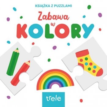 Kolory. Książka z puzzlami