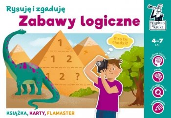 Kapitan Nauka. Rysuję i zgaduję. Zabawy logiczne
