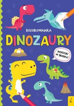 Dinozaury. Wszystko o dinozaurach. Kolorowanka