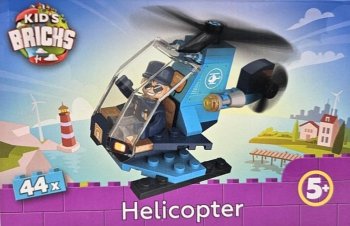 Helikopter. Kid’s Bricks. 44 elementy