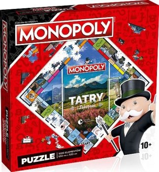 Monopoly Tatry i Zakopane. Puzzle 1000 elementów
