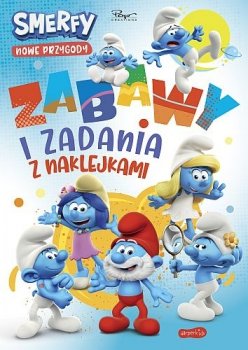  Zabawy i zadania z naklejkami. Smerfy. Nowe przygody