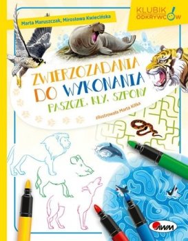 Klubik odkrywców. Zwierzozadania do wykonania. Paszcze, kły, szpony