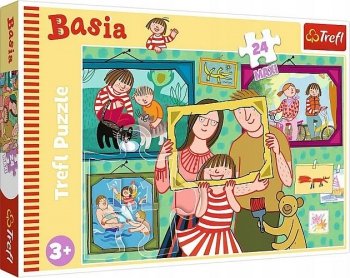 Basia i jej dzień. Puzzle 24 maxi