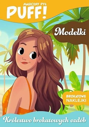 PUFF! Magiczny pył. Modelki. Brokatowe naklejki