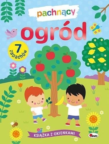 Pachnący ogród. Książka z okienkami