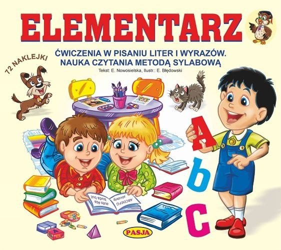 Elementarz. 72 naklejki, Elżbieta Nowosielska, Ernest Błędowski