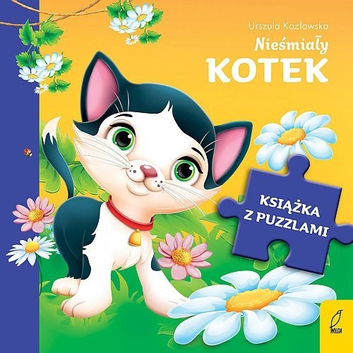 Nieśmiały kotek. Książka z puzzlami, Urszula Kozłowska