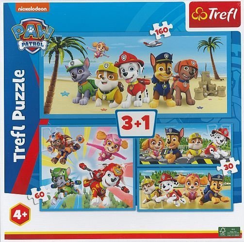 Psi patrol. Puzzle 3 w 1