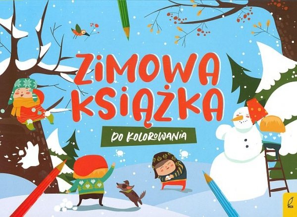 Zimowa książka do kolorowania