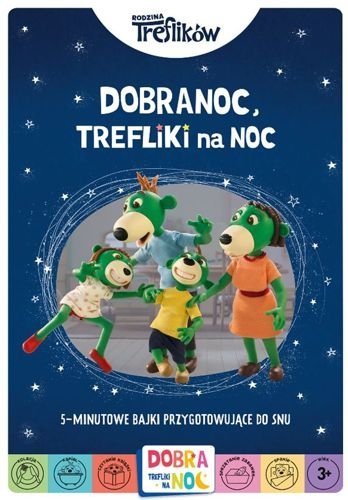 Rodzina Treflików. Dobranoc, Trefliki na noc, Magdalena Komsta, Liliana Fabisińska