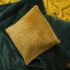 DESIGN 91 Koc CINDY 2 miękki i miły w dotyku z wytłaczanym wzorem w kosteczkę 70x160 cm Ceglany 