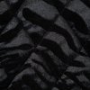 EUROFIRANY PREMIUM Narzuta KRISTIN 3 z miękkiego welwetu przeszywana w geometryczny wzór 230x260cm czarny