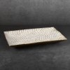 PATERA DEKORACYJNA VERDA (02) 35 X 20 X 4 CM BIAŁY