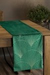 OBRUS BLINK 14 35 X 220 CM CIEMNOZIELONY