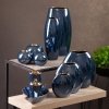 WAZON DEKORACYJNY AMORA1 (3) 14 X 7 X 16 CM GRANATOWY