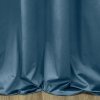 PIERRE CARDIN zasłona SIBEL z miękkiego i delikatnego welwetu, 140x270cm niebieska