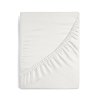 Prześcieradło jersey z gumką 140x200 cm z bawełny kolor kremowy 125 g/m2 Design 91 