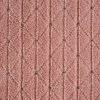 DESIGN 91 Koc CINDY 4 miękki i miły w dotyku z wytłaczanym wzorem 150x200 cm Różowy 