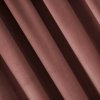 PIERRE CARDIN zasłona SIBEL z miękkiego i delikatnego welwetu, 140x270cm ciemny róż 