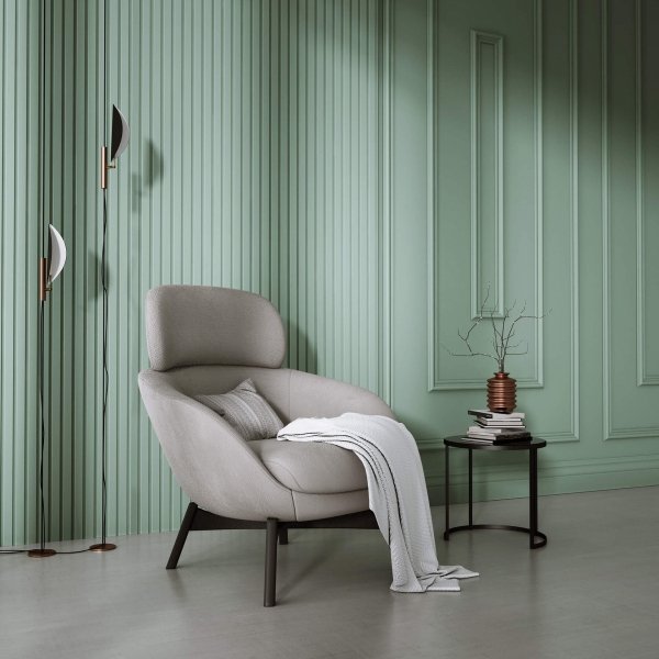 Lamele ścienne Infinity 12,2cm x 270cm - Olmo - Lamelio