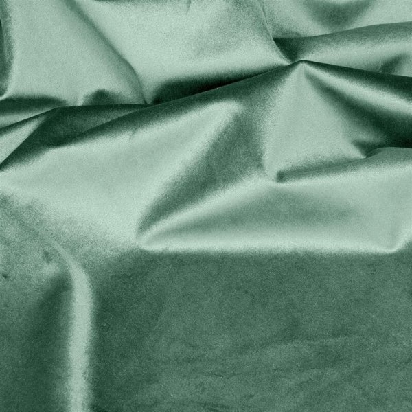 PIERRE CARDIN zasłona SIBEL z miękkiego i delikatnego welwetu, 140x270cm ciemny miętowy