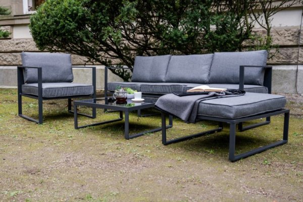 Aluminiowy Zestaw Mebli Na Taras Balkon Ogród MOSTRARE