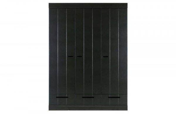 Szafa CONNECT 3-doors/drawer czarna [FSC]