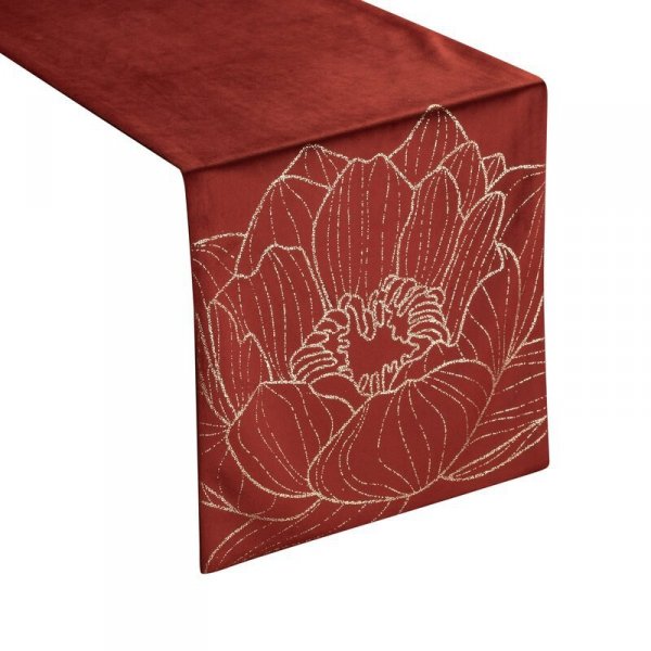 OBRUS BLINK 13 35 X 220 CM CEGLASTY