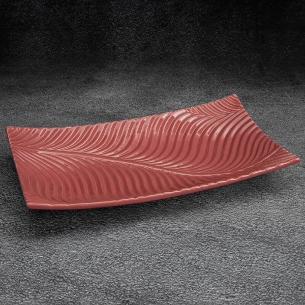 PATERA DEKORACYJNA SENA 35 X 20 X 6 CM RÓŻOWY