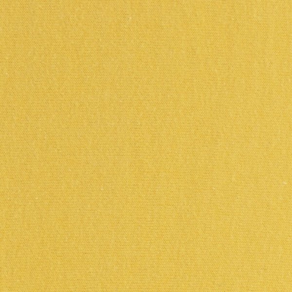 Prześcieradło jersey z gumką 120x200 cm z bawełny kolor musztardowy 125 g/m2 Design 91