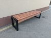 Ławka bez oparciem LOFT BO 187 cm