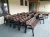 Ławka parkowa Alicja z ATESTEM ocynkowana 180