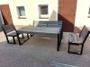 Meble ogrodowe, parkowe, tarasowe, na plac zabaw, stół dwie ławki i dwa krzesła LOFT XXL ZO CERTYFIKAT 
