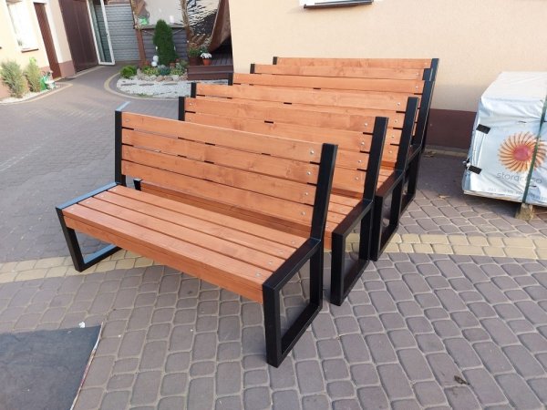 Ławka z oparciem LOFT ZO