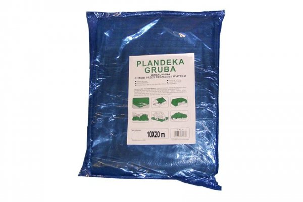 Plandeka uniwersalna, 70 gr/m2 wymiar 10 x 20 m