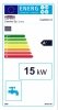 Camino 4 SLIM  żeliwny kocioł na pellet z podajnikiem o mocy 15 KW ecoTOUCH920 TOUCH T4 Separate