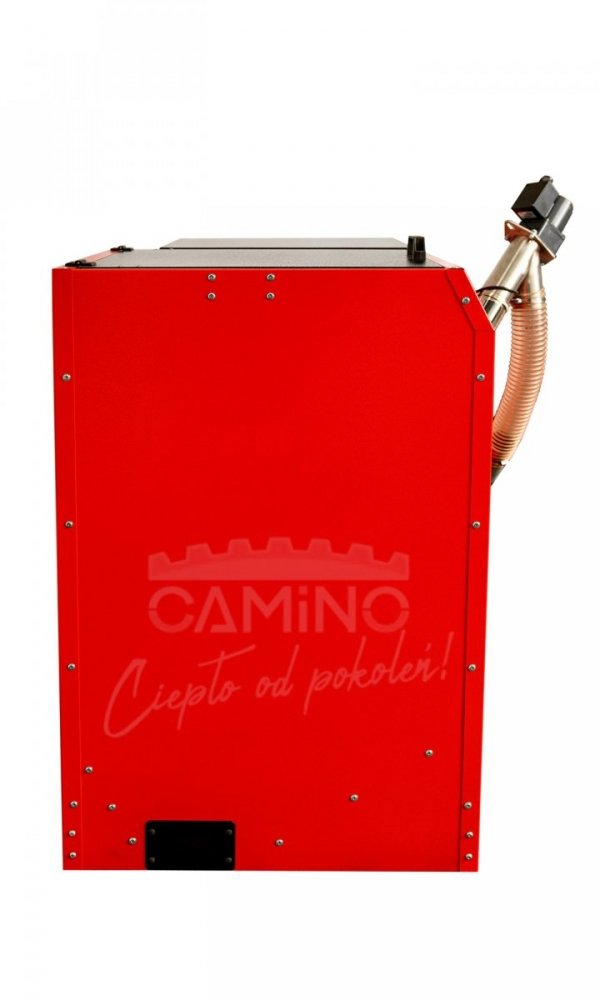 Camino 4 żeliwny kocioł na pellet z podajnikiem o mocy 20 KW EcoMax 920 simTOUCH ST4 Seperate
