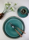 TALERZ obiadowy płytki duży 27cm linia Black Bootle Green