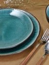 TALERZ obiadowy płytki duży 27cm linia Black Bootle Green