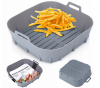 Silikonowa Forma Koszyk wkład do AirFryer Frytkownicy Beztłuszczowej 20x20