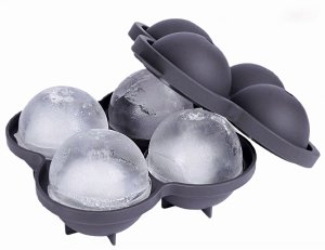 Forma DO KOSTEK LODU KULE DUŻE foremka silikonowa na lód