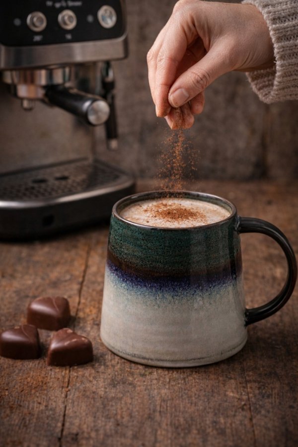 ZESTAW 4 X KUBEK CERAMICZNY do kawy herbaty czekolady Green 400ml