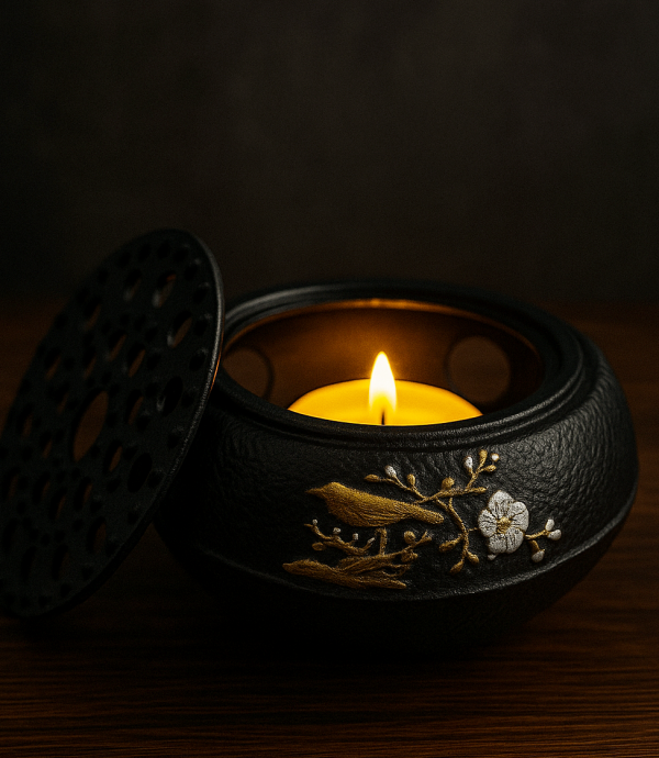 PODGRZEWACZ do dzbanka żeliwny pod imbryk czajnik