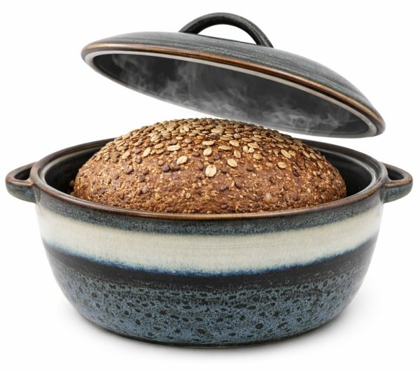 FORMA garnek do pieczenia chleba naczynie żaroodporne WAZA DO ZUPY 1,5l