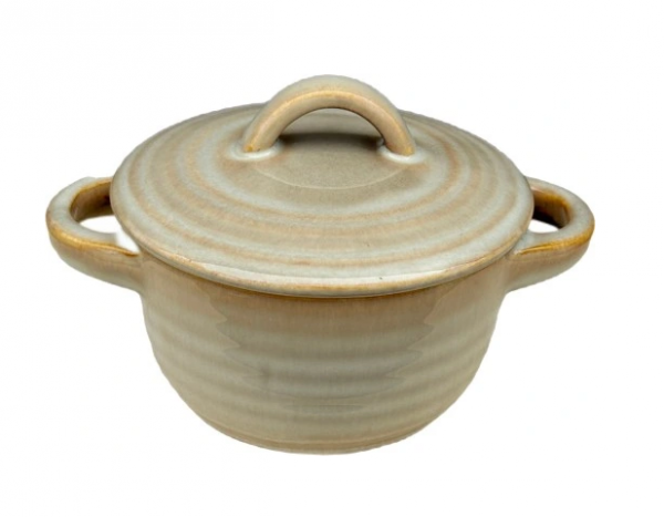 KOKILKA Naczynie FOREMKA do zapiekania garnuszek z pokrywką 150ml