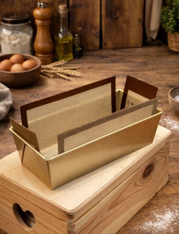 MATA do pieczenia WKŁAD do BLACHY FORMY KEKS 26cm NIEPRZYWIERALNA NON STICK